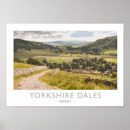 Yorkshire Dales Railway Poster (Voorkant)