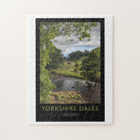 Yorkshire Dales Railway Poster Legpuzzel (Verticaal)