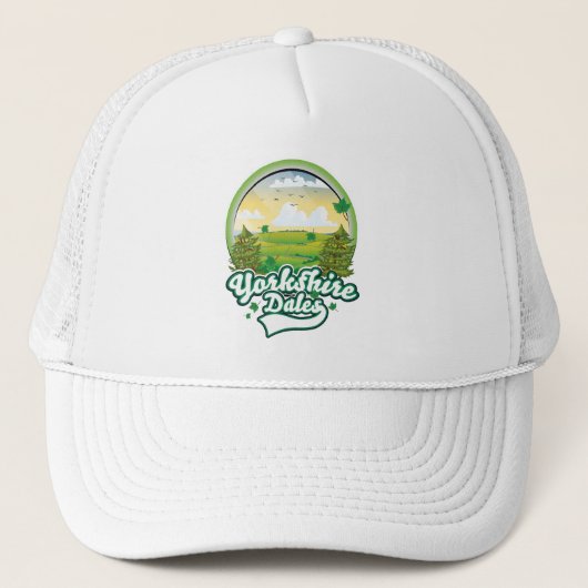 Yorkshire Dales Reislogo Trucker Pet (Voorkant)