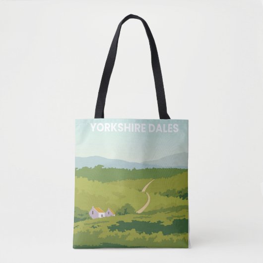 Yorkshire dales tote bag (Voorkant)