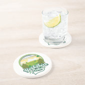 Yorkshire Dales Travel logo Zandsteen Onderzetter (Zijkant)