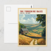Yorkshire Dales wandelroutes Briefkaart (Voorkant / Achterkant)