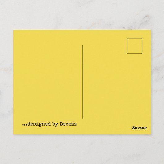 Yorkshire dialect briefkaart (Achterkant)