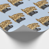 yorkshire dooder cadeaupapier (Hoek)