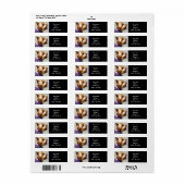 Yorkshire dooder etiket (Full Sheet)