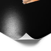 Yorkshire dooder Yorkie Puppy Dog Foto Afdruk (Hoek)