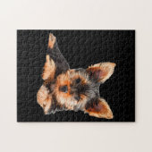 Yorkshire dooder Yorkie Puppy Dog Legpuzzel (Horizontaal)