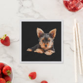 Yorkshire dooder Yorkie Puppy Dog Servet (Insitu)