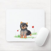 Yorkshire doodpup muismat (Met muis)