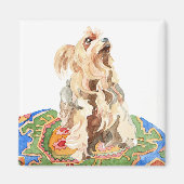 Yorkshire doodsbang 2012 magneet (Voorkant)