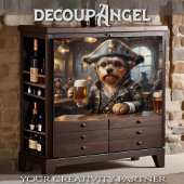 Yorkshire Drink Bier in Pirate's Den Tissuepapier