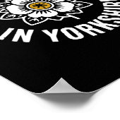 Yorkshire Engeland Groot-Brittannië Geschiedenis V Poster (Hoek)