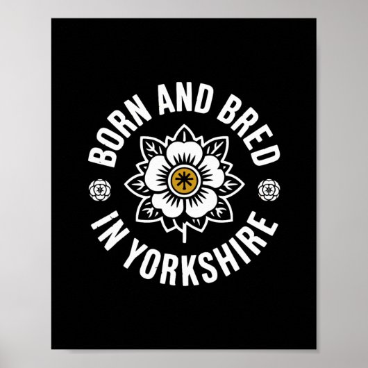 Yorkshire Engeland Groot-Brittannië Geschiedenis V Poster (Voorkant)
