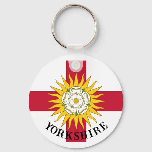 Yorkshire, Engeland  Sleutelhanger (Voorkant)