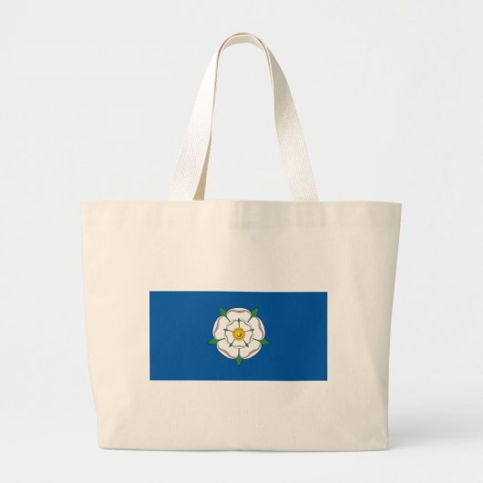 Yorkshire Flag Grote Tote Bag (Voorkant)