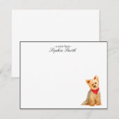 Yorkshire geweldige flater bedankkaart (Voorkant / Achterkant)