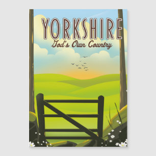 Yorkshire "God's own Country" vintage reisposte