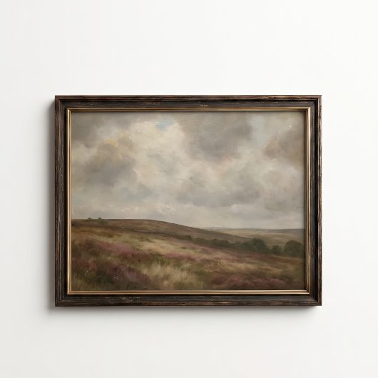 Yorkshire Heide Moorland Poster