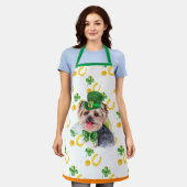 Yorkshire Holiday Home Decor St Patrick's Day Dog Schort (Gedragen)