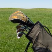 Yorkshire kanarie vogels - golfheadcover (Insitu)