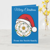 Yorkshire Kerstmis Kaart (Gele Bloem)
