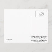 Yorkshire kust briefkaart (Achterkant)