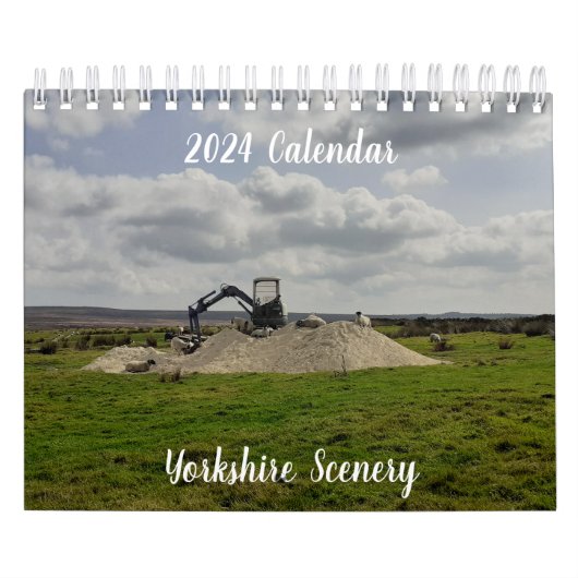 Yorkshire landschap 2024 kalender (Hoes)