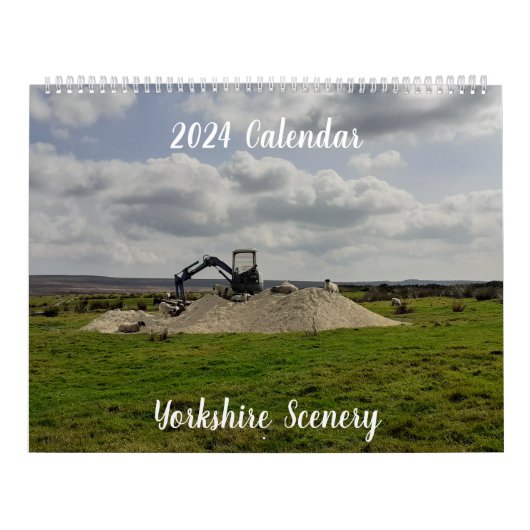 Yorkshire landschap 2024 kalender (Hoes)