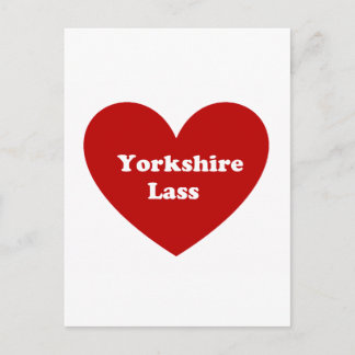 Yorkshire Lass Briefkaart