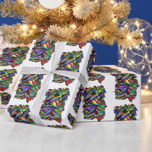 Yorkshire Love Wrapping Paper Cadeaupapier (Feestdagen)