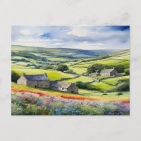 "Yorkshire Meadowsong" Landschap Yorkshire Dales