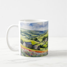 "Yorkshire Meadowsong" Landschap Yorkshire Dales Koffiemok