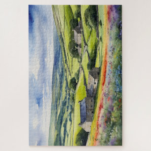 "Yorkshire Meadowsong" Landschap Yorkshire Dales Legpuzzel