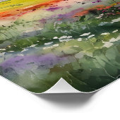 "Yorkshire Meadowsong" Landschap Yorkshire Dales Perfect Poster (Hoek)