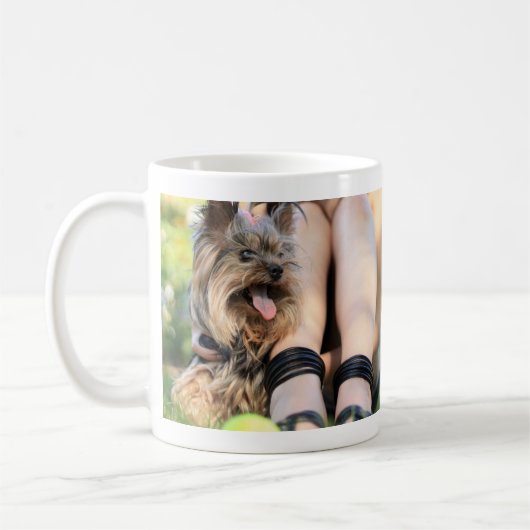 Yorkshire metgezel koffiemok (Links)