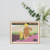 Yorkshire Moors Briefkaart (Staand voorkant)