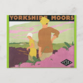 Yorkshire Moors Briefkaart (Voorkant)