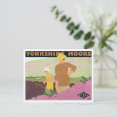 Yorkshire Moors Briefkaart (Staand voorkant)