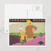 Yorkshire Moors Briefkaart (Voorkant / Achterkant)