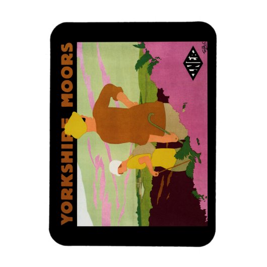 Yorkshire Moors Magneet (Verticaal)