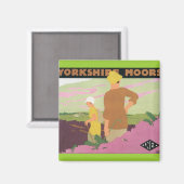 Yorkshire Moors Magneet (Voorkant / Achterkant)