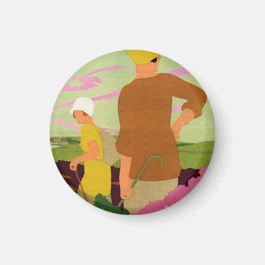 Yorkshire Moors Magneet (Voorkant)