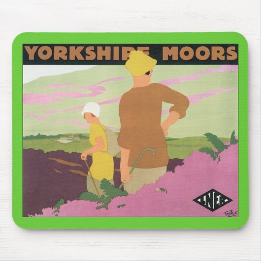 Yorkshire Moors Muismat (Voorkant)