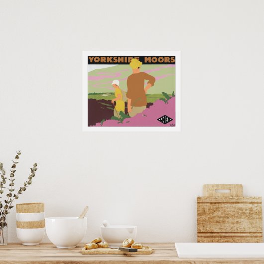 Yorkshire Moors Poster (Keuken)