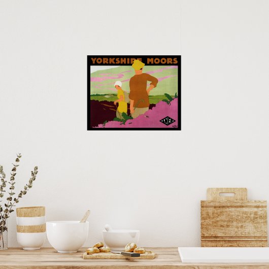 Yorkshire Moors Poster (Keuken)