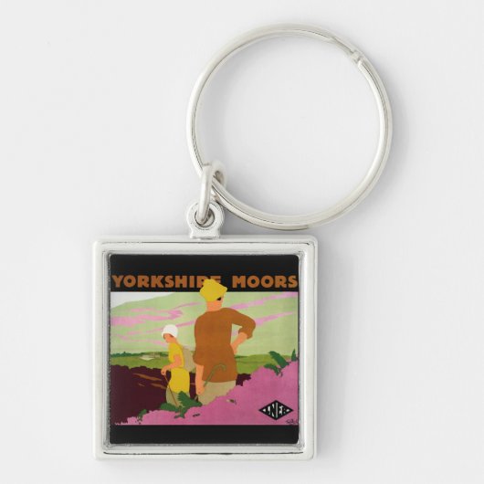 Yorkshire Moors Sleutelhanger (Voorkant)