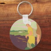 Yorkshire Moors Sleutelhanger (Voorkant)