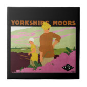 Yorkshire Moors Tegeltje (Voorkant)