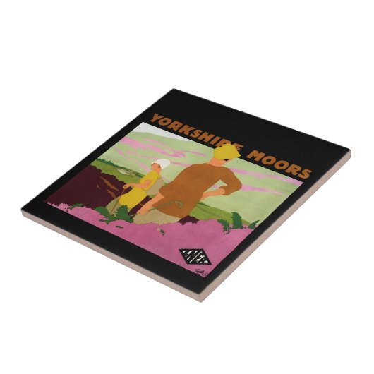 Yorkshire Moors Tegeltje (Zijkant)