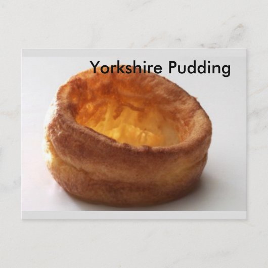 Yorkshire Pudding Briefkaart (Voorkant)